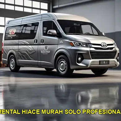 rental hiace murah solo profesional